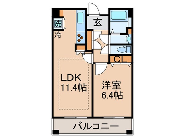 ﾘﾊﾞ-ｼﾃｨ21ｲ-ｽﾄﾀﾜ-ｽﾞⅡの物件間取画像